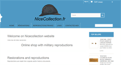 Desktop Screenshot of nicecollection.fr