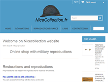 Tablet Screenshot of nicecollection.fr